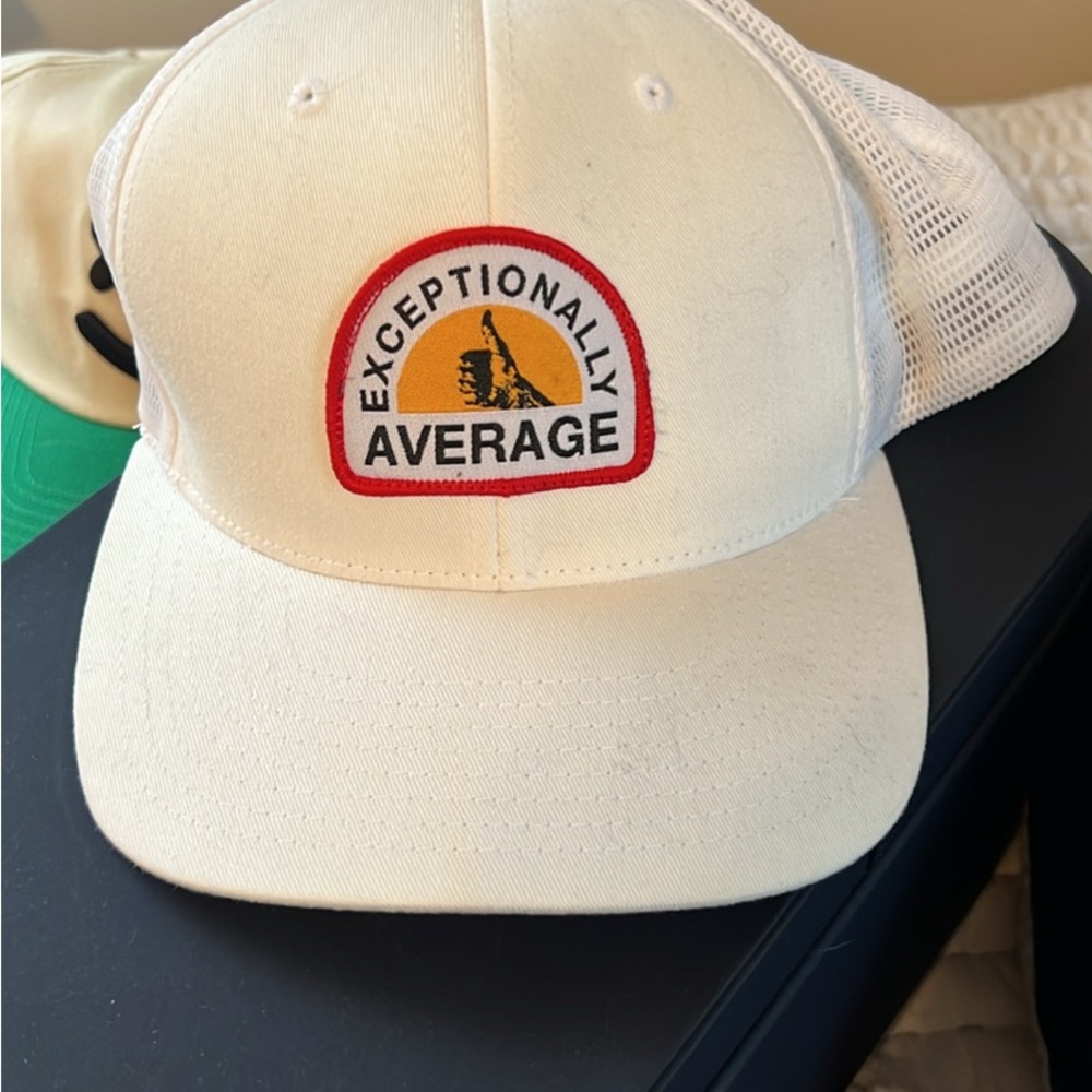 Exceptionally Average White Cap